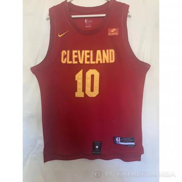 Camiseta Darius Garland #10 Cleveland Cavaliers Icon 2022-23 Rojo