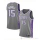 Camiseta Davion Mitchell #15 Sacramento Kings Ciudad 2022-23 Gris