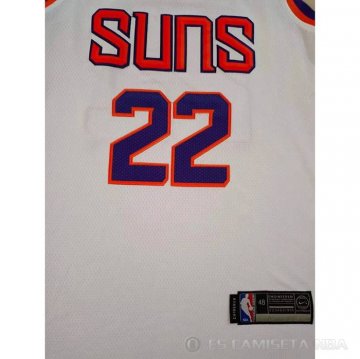 Camiseta Deandre Ayton NO 22 Phoenix Suns Association 2021 Blanco