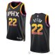 Camiseta Deandre Ayton #22 Phoenix Suns Statement 2022-23 Negro