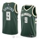 Camiseta Donte Divincenzo #9 Milwaukee Bucks Icon 2018 Verde