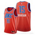 Camiseta Donte Grantham #15 Oklahoma City Thunder Statement Naranja