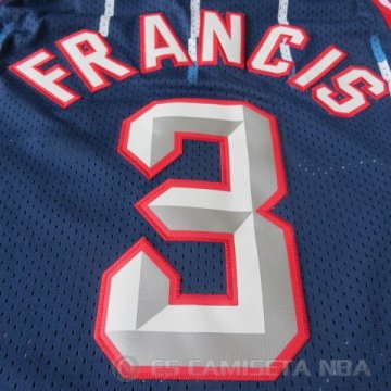 Camiseta Francis #3 Houston Rockets Retro Azul