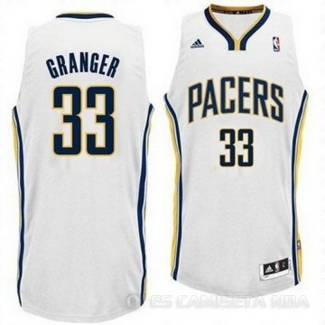 Camiseta Granger #33 Indiana Pacers Blanco