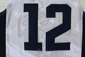 Camiseta Harden #12 USA 2012 Blanco