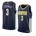 Camiseta Isaiah Thomas #3 Denver Nuggets Icon 2018 Azul