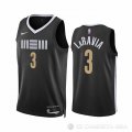 Camiseta Jake Laravia #3 Memphis Grizzlies Ciudad 2023-24 Negro