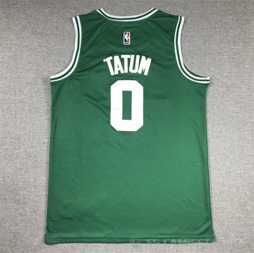 Camiseta Jayson Tatum #0 Boston Celtics Icon 2022-23 Verde