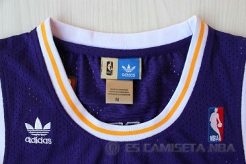 Camiseta Johnson #32 Los Angeles Lakers Violeta