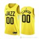 Camiseta Jordan Clarkson #00 Utah Jazz Icon 2022-23 Amarillo