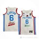 Camiseta Jordan Clarkson #6 Filipino Juegos Olimpicos 2024 Blanco