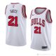 Camiseta Kaiser Gates #21 Chicago Bulls Association 2018 Blanco