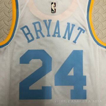 Camiseta Kobe Bryant #24 Los Angeles Lakers Classic 2022-23 Blanco