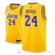 Camiseta Kobe Bryant #24 Los Angeles Lakers Nino Icon 2018-19 Amarillo