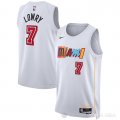 Camiseta Kyle Lowry #7 Miami Heat Ciudad 2022-23 Blanco