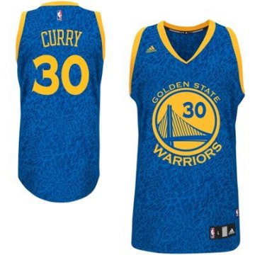 Camiseta Curry #30 Leopard Light Loco Azul