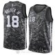 Camiseta Lonnie Walker IV #18 San Antonio Spurs Ciudad 2017-18 Negro