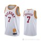 Camiseta Malcolm Brogdon #7 Indiana Pacers Hardwood Classics Blanco