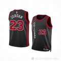 Camiseta Michael Jordan #23 Chicago Bulls Nino Ciudad 2023-24 Negro