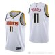 Camiseta Monte Morris #11 Denver Nuggets Association Blanco