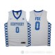 Camiseta NCAA Fox #0 Kentucky Wildcats Blanco