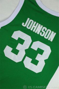 Camiseta Btate Johnson #33 NCAA Verde