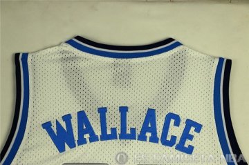 Camiseta North Wallace #30 NCAA Blanco