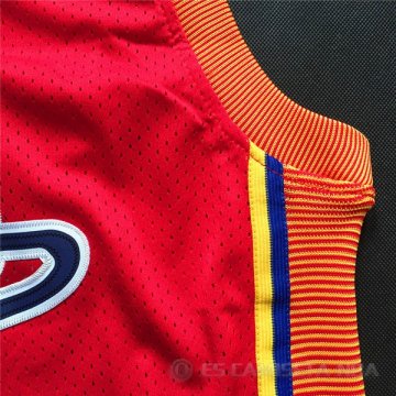 Camiseta Nata Iverson #3 Philadelphia 76ers Rojo