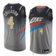 Camiseta Nick Collison #4 Oklahoma City Thunder Ciudad 2018 Gris