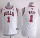 Camiseta Rose #1 Chicago Bulls Nino Blanco