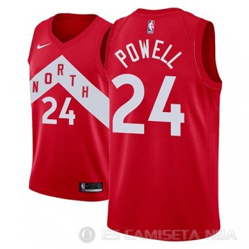 Camiseta Norman Powell #24 Toronto Raptors Earned 2018-19 Rojo