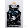 Camiseta Oklahoma City Durant #35 Luces de la ciudad