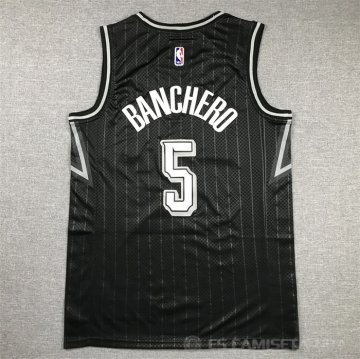 Camiseta Paolo Banchero #5 Orlando Magic Ciudad 2023-24 Azul