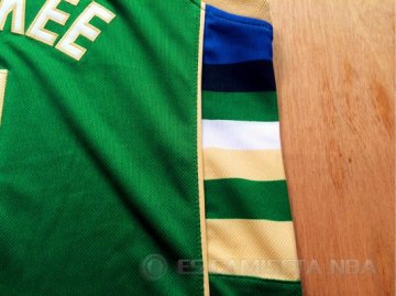 Camiseta Parker #12 Milwaukee Bucks Verde Rev30