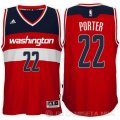 Camiseta Porter #22 Washington Wizards Rojo