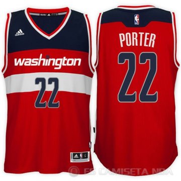 Camiseta Porter #22 Washington Wizards Rojo