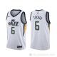 Camiseta Rayjon Tucker #6 Utah Jazz Association Edition Blanco