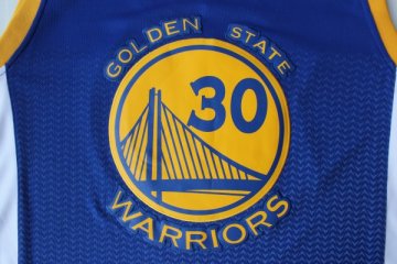 Camiseta Curry #30 Warriors Resuenan Moda Azul