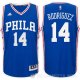 Camiseta Rodriguez #14 Philadelphia 76ers Azul