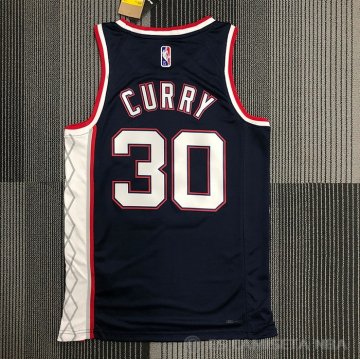 Camiseta Seth Curry #30 Brooklyn Nets Ciudad 2021-22 Azul