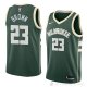 Camiseta Sterling Brown #23 Milwaukee Bucks Icon 2018 Verde