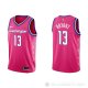 Camiseta Thomas Bryant #13 Washington Wizards Ciudad 2022-23 Rosa