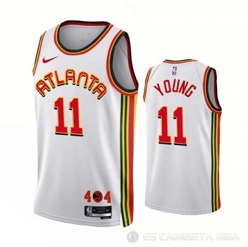 Camiseta Trae Young #11 Atlanta Hawks Association 2022-23 Blanco