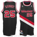 Camiseta Kersey #25 Portland Trail Blazers Negro