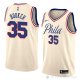 Camiseta Trevor Booker #35 Philadelphia 76ers Ciudad 2018 Crema