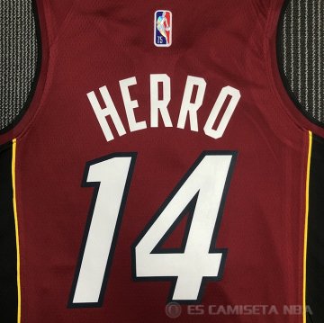 Camiseta Tyler Herro #14 Miami Heat Statement 2020-21 Rojo