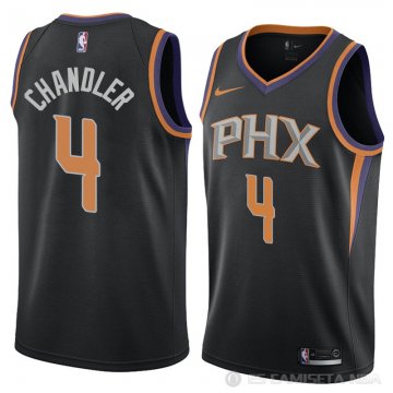 Camiseta Tyson Chandler #4 Phoenix Suns Statement 2018 Negro