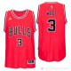 Camiseta Wade #3 Chicago Bulls Rojo