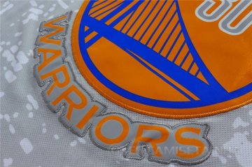 Camiseta Warriors Curry #30 Luces de la ciudad Gris