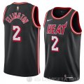 Camiseta Wayne Ellington #2 Miami Heat Classic 2018 Negro